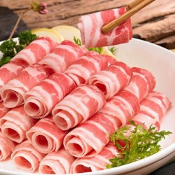 (FR) KSHOP Schweinebauchfleisch geschnitten 2mm(대패삼겹살) 500g 1