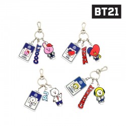    BT21/BTS Acrylic key ring - RJ /TATA /CHIMMY /COOKY 1
