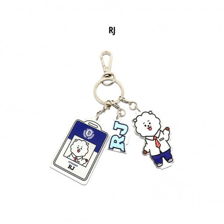    BT21/BTS Acrylic key ring - RJ /TATA /CHIMMY /COOKY 1