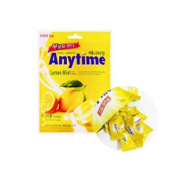 LOTTE LOTTE Candy  Anytime Lemon Mint  74g(BBD : 24/01/2024) 1