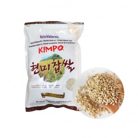 KIMPO Glutinous Brown Sweet Rice 2kg 1