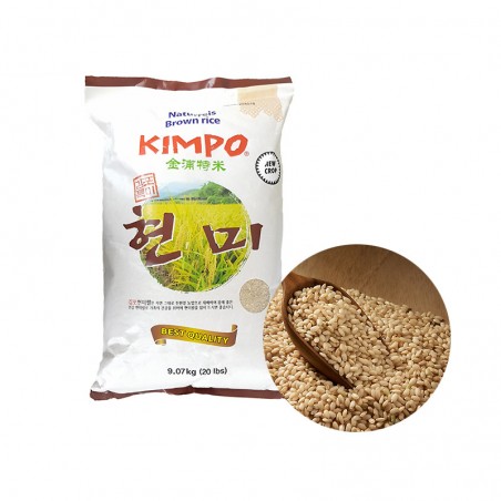 kimpo2 KIMPO Brown Natur Reis 9.07kg 1