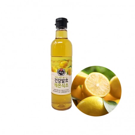 CJ BEKSUL 백설 건강발효 레몬식초 800ml 1