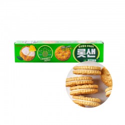 LOTTE LOTTE Biscuit Dessert Sand Pineapple 105g (BBD : 03/11/2023) 1