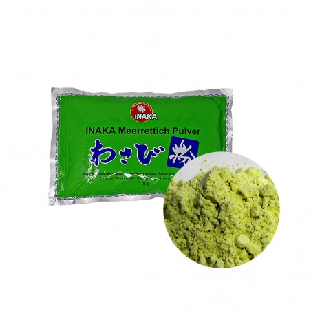 INAKA INAKA Meerrettichpulver (Wasabi) 1kg 1