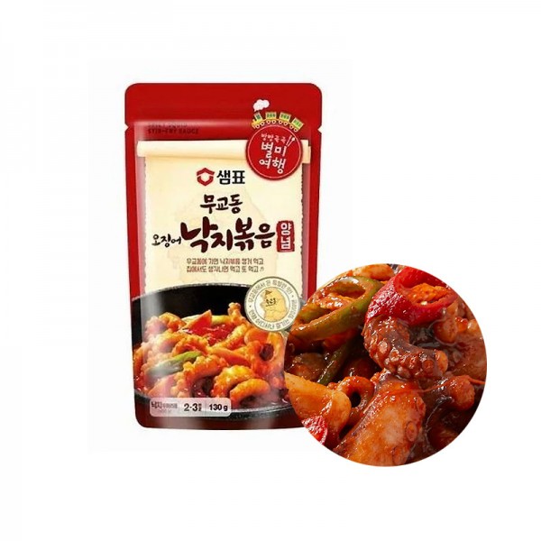 SEMPIO 샘표 별미여행 무교동 오징어낙지볶음 양념 130g 1