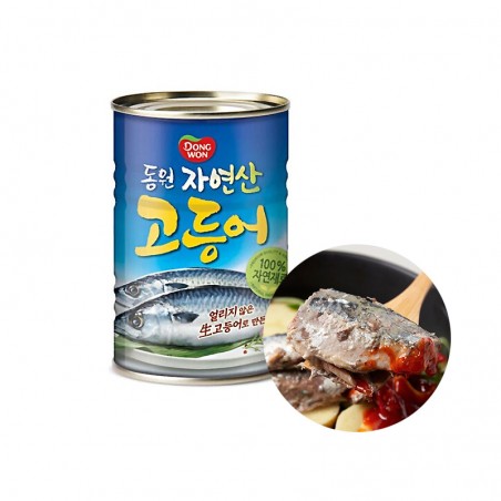  Dongwon DONGWON 동원 자연산 고등어 캔 400g 1