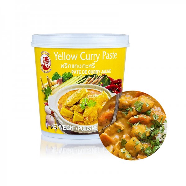 COCK COCK Yellow Curry Paste 400g 1