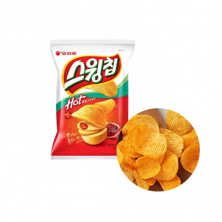 ORION ORION Swing Chips Red Pepper Paste Flavor 60g  (MHD: 18/08/2023) 1