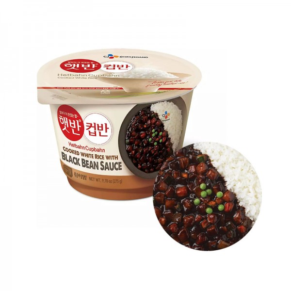  씨제이 햇반컵반 볶음짜장 덮밥 275g 1