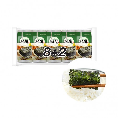 KWANGCHEON KWANGCHEON seasoned Seaweed Vegetable 5g x 10 1