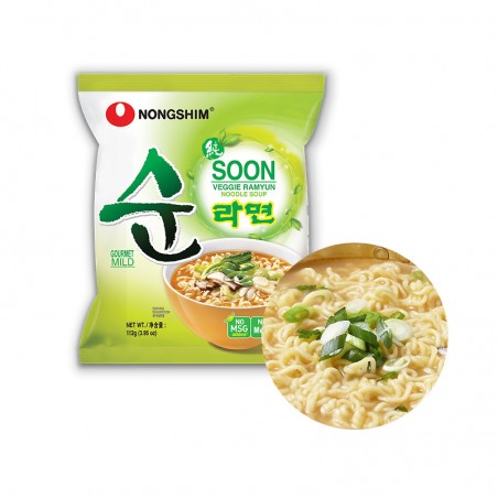 NONG SHIM NONGSHIM Instant Noodle Soon Veggie 112g 1