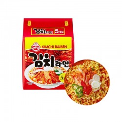 OTTOGI OTTOGI Instant Noodle Kimchi Ramen Multi-Pack(120g x 5) 1