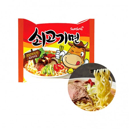  SAMYANG Instant Noodle Beef 120g 1
