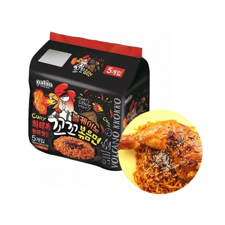  Ramen Paldo Volcano Chicken Multi-Pack (140g x 4)(BBD: 07/05/2023) 1