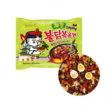  SAMYANG Instant Noodle Hot Chicken Jjajang 140g 1