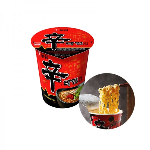 NONG SHIM NONGSHIM Cup Noodle Shin Ramen 68g(BBD : 06/04/2023) 1