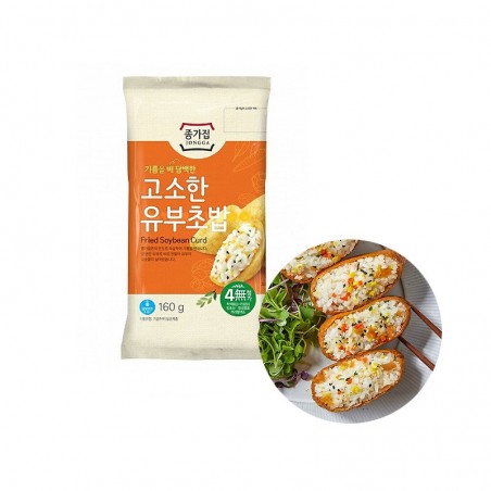 JONGGA (냉장) 종가집 고소한 유부초밥 160g (유통기한: 09/11/2023) 1