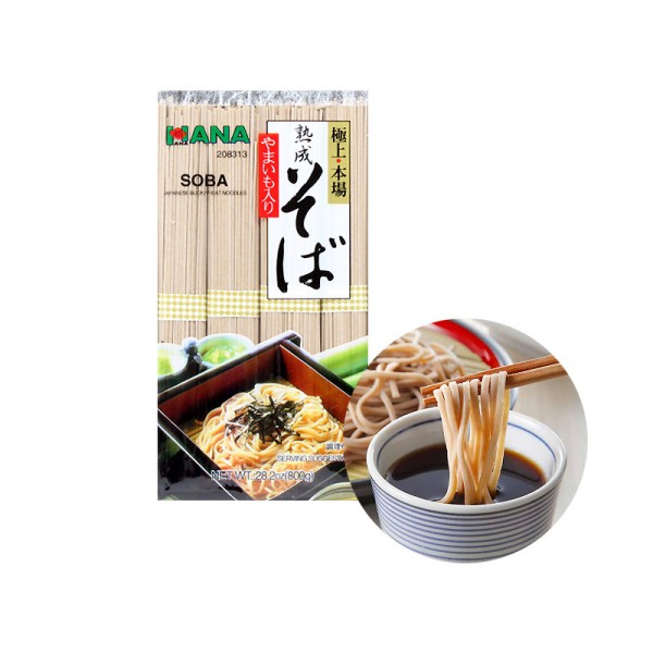 ASSI HANA buckwheat noodle, dried (soba) 800g 1