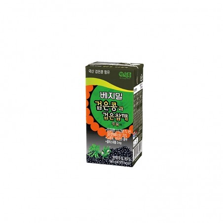  베지밀 검은콩과 검은 참깨 두유 190ml 1