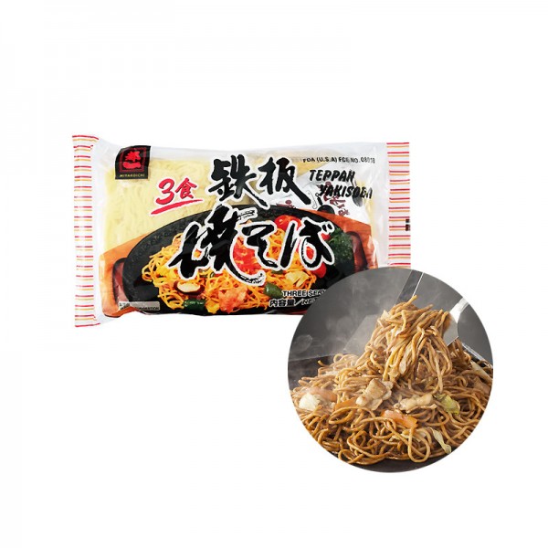 Miyakochi Teppan Yakisoba mit Sauce 480g 1 Miyakochi Teppan Yakisoba mit Sauce 480g 1