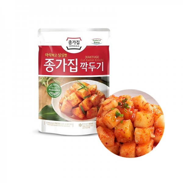 JONGGA (Kühl) JONGGA Rettich Kimchi in Würfel 500g 1