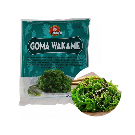INAKA (FR) INAKA Seaweeds Salad seasoned Goma Wakame 1kg 1