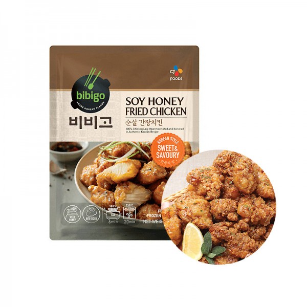  (FR) CJ BIBIGO Fried Chicken with Soy Sauce und Honey 350g 1