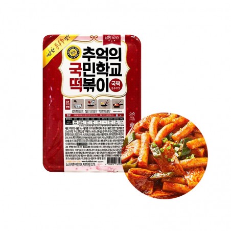  (냉동) 낭만부라더 추억의 국민학교 떡볶이 통후추맛 560g 1