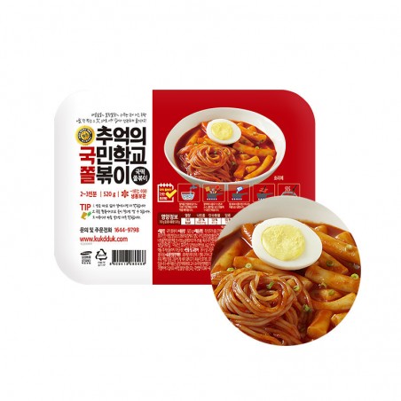  (TK) Koreanischer Reiskuchen mit Ramen (Jjolbokki) 520g(MHD : 30/11/2022) 1