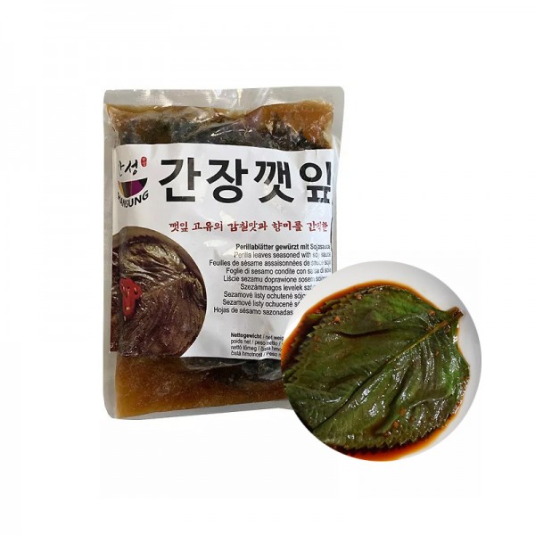 냉동) 한성 간장깻잎 1Kg