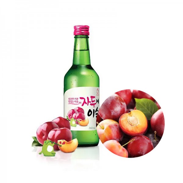 HITE JINRO 진로 자두에 이슬 13도 350ml 1