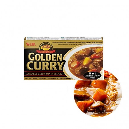  S&B Curry scharf 220g (MHD : 10/04/2023) 1