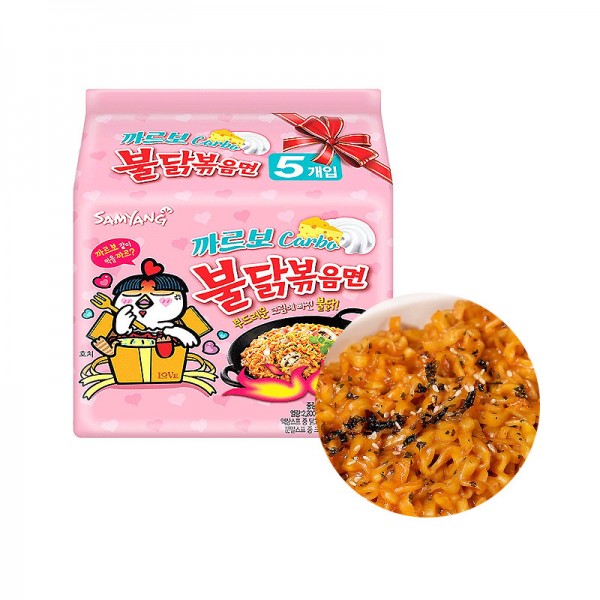 삼양 까르보 불닭볶음면 멀티팩 (130G X 5)