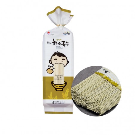  완도 *다시마* 해조국수 400g (유통기한: 14/11/2023) 1