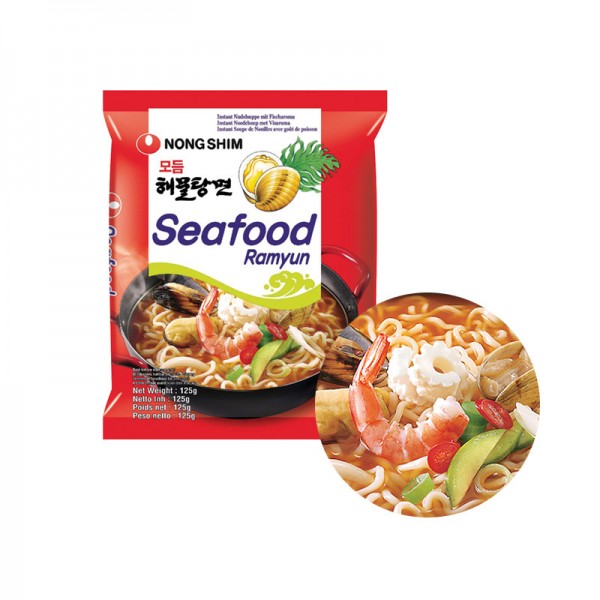 NONG SHIM NONGSHIM Instant Noodle Seafood 125g 1