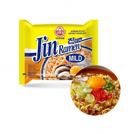 OTTOGI OTTOGI Instant Noodles Jin Ramen mild 120g(BBD : 12/04/2023) 1