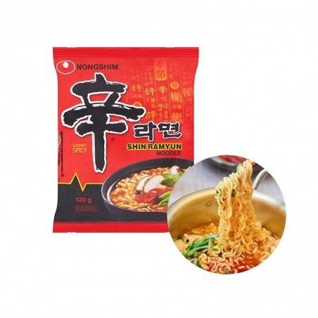 NONG SHIM NONGSHIM Instant Noodle Shin Ramen 120g(BBD : 16/02/2023) 1