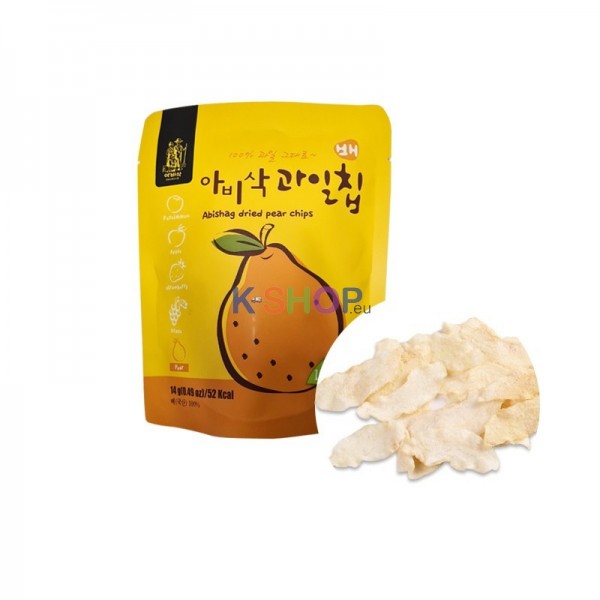  Abishag Dried Pear Chips 14g(MHD : 10/02/2025) 1