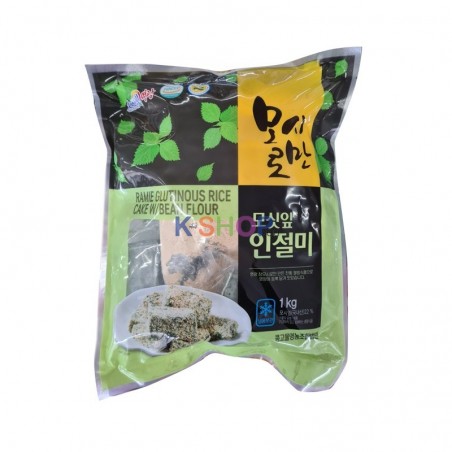  (냉동)모시로만 모싯잎 인절미 1kg (유통기한: 18/02/2025) 1
