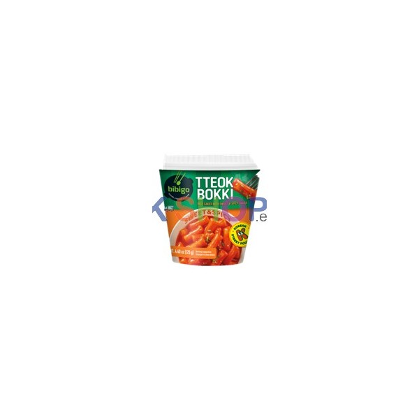 CJ BIBIGO BIBIGO Tteokbokki sweet & Spicy Cup 125g 1 CJ BIBIGO BIBIGO Tteokbokki sweet & Spicy Cup 125g 1