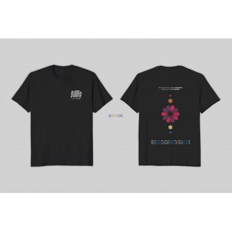  빌리 투어 티셔츠 - 프리미엄 (사이즈 S/ M/ L/ XL/ XXL) 1