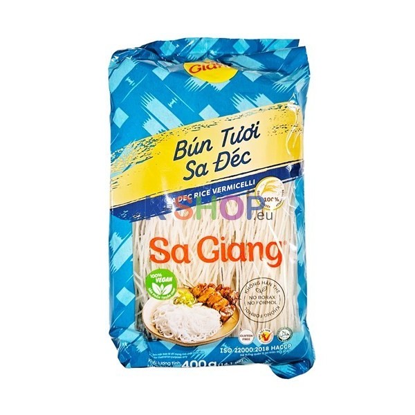 Reis-Vermicelli-Nudeln 'Bun tuoi' (1,1- 1,4mm) 400g 1 Reis-Vermicelli-Nudeln 'Bun tuoi' (1,1- 1,4mm) 400g 1