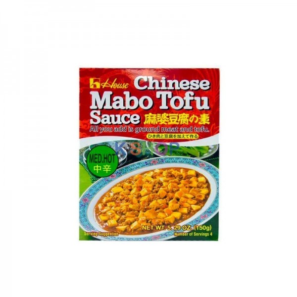 HOUSE FOOD Mapo Tofu Sauce medium 150g 1 HOUSE FOOD Mapo Tofu Sauce medium 150g 1
