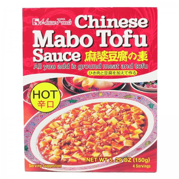  HOUSE FOOD Mapo Tofu Sauce Hot 150g 1