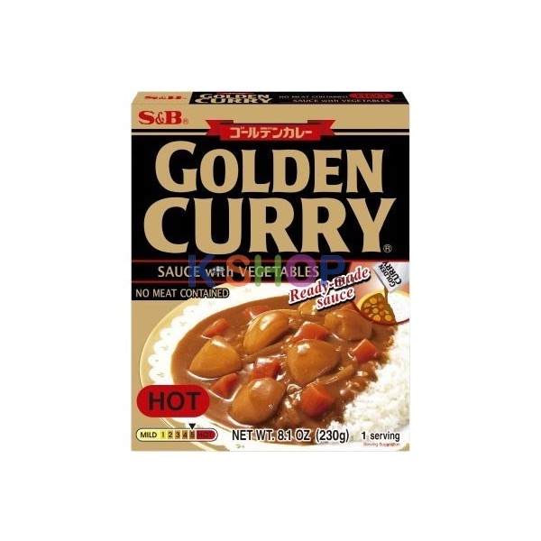  S&B Golden Curry Hot 230g 1