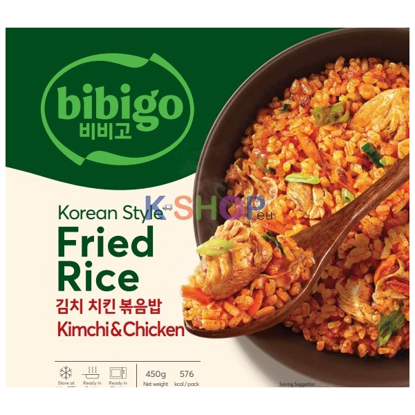 CJ BIBIGO (FR) BIBIGO Fried Rice with Kimchi & Chicken 450g 1