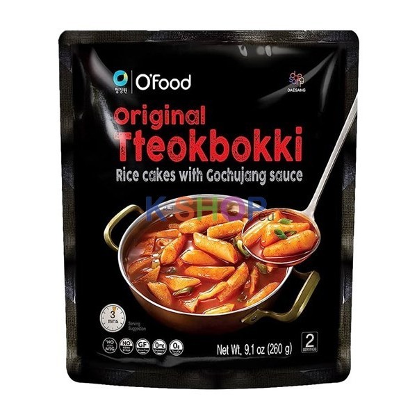 CHUNGJUNGONE O'Food Reiskuchen (Tteokbokki) 260g 1 CHUNGJUNGONE O'Food Reiskuchen (Tteokbokki) 260g 1