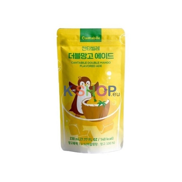 CANTABILE Mango Ade 230ml 1 CANTABILE Mango Ade 230ml 1