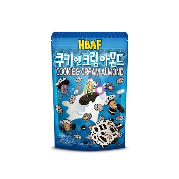 HBAF HBAF Cookie&Cream Almond 120g 1